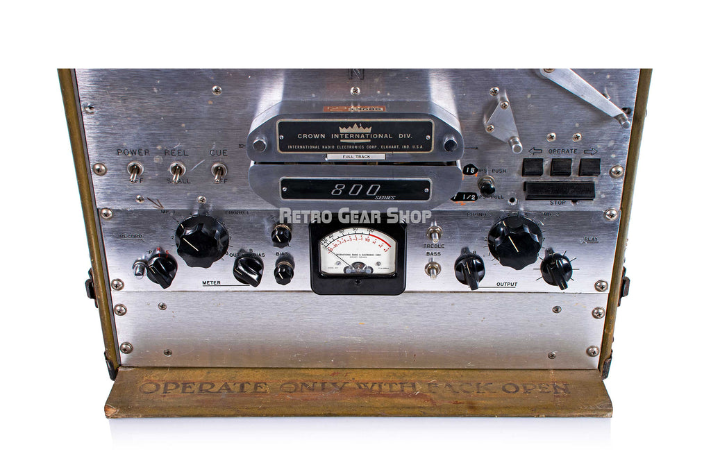 Crown International 800 Series 801 Front