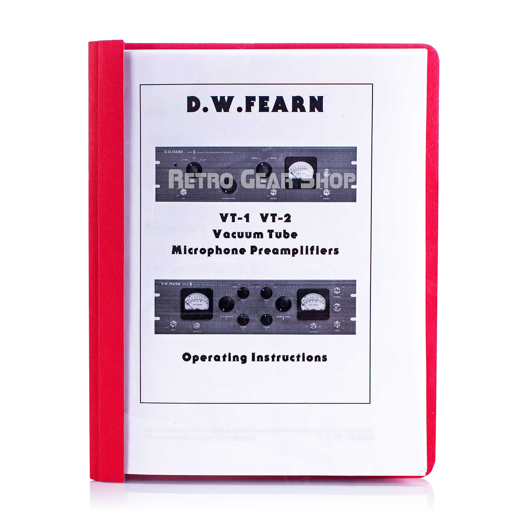 D.W. Fearn VT-1 Manual