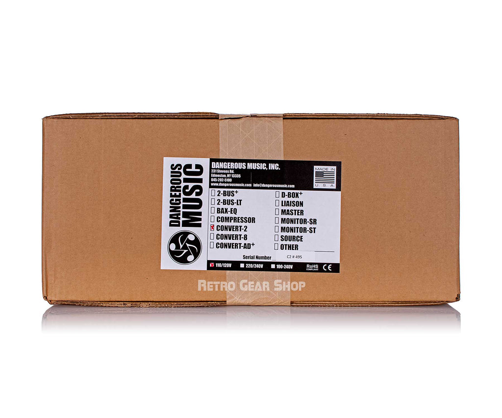 Dangerous Music Convert 2 Converter Box