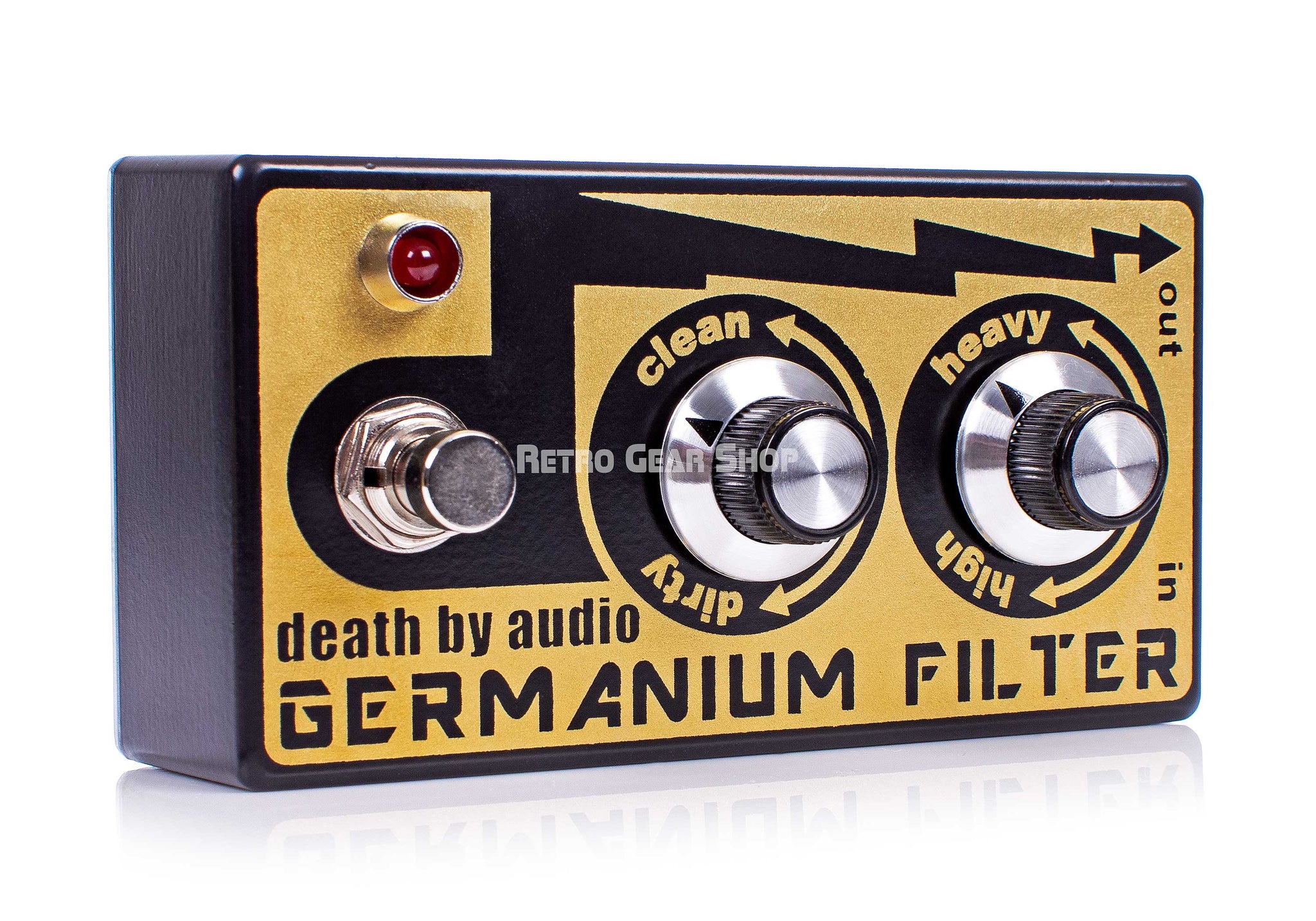 Death By Audio Distortion Germanium Filter Guitar Effect Pedal DBA
