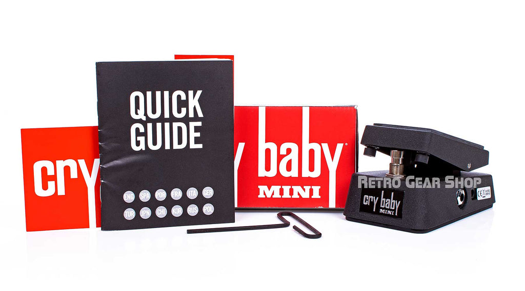 Dunlop CBM95 Mini Cry Baby Wah Guitar Effect Pedal Mint + Box