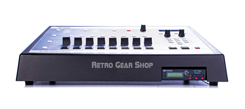 E-Mu SP-1200 Sampler Drum Machine Emu SP1200 Lotharek HxC Emulator SD Drive Front