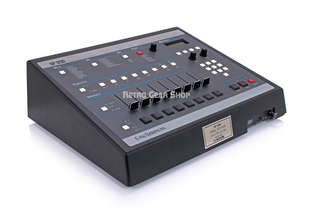 EMU Systems SP1200 Final Edition Top Left
