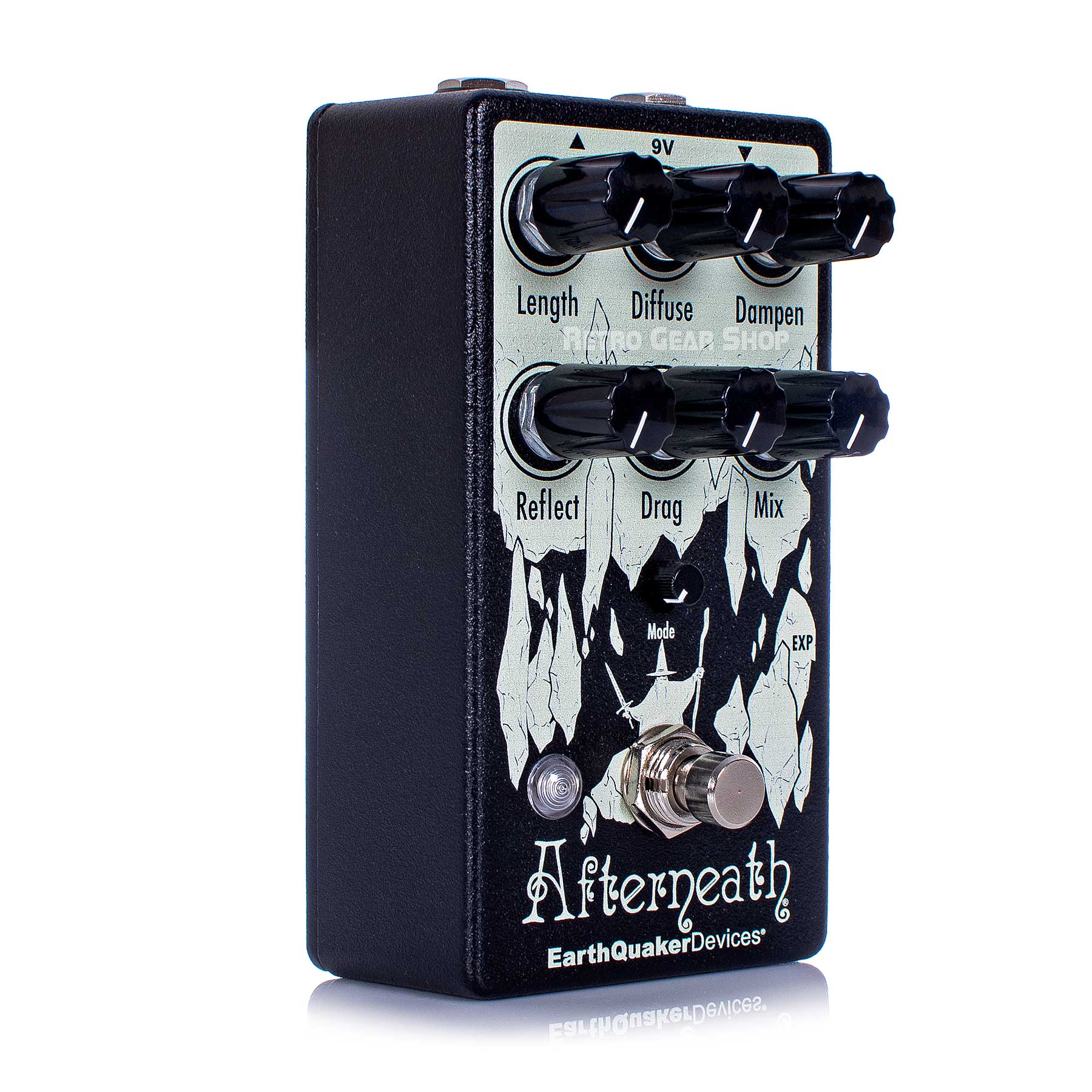 EarthQuaker Devices Afterneath V3 Otherworldy Modulated Reverb Guitar Effect Pedal