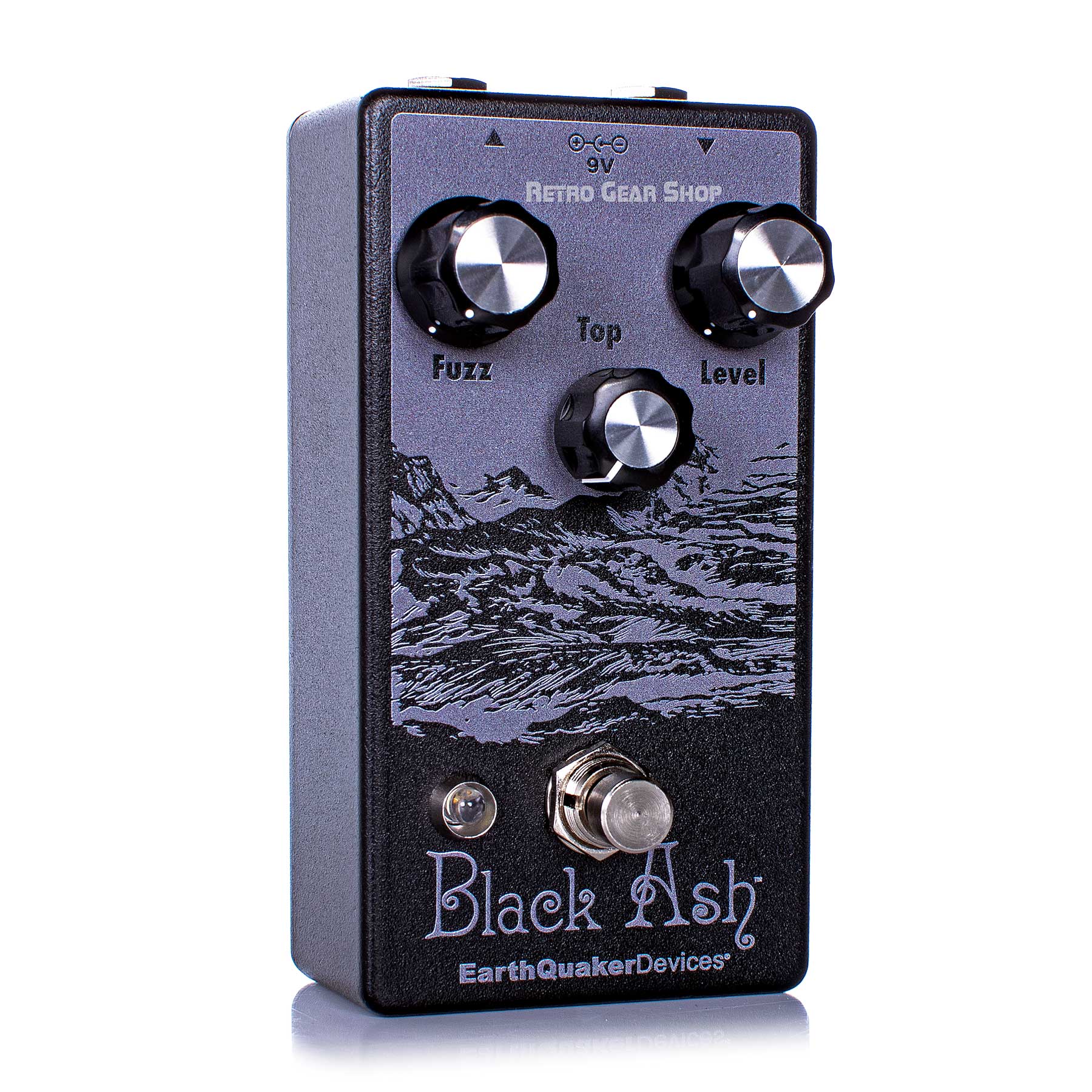 EarthQuaker Devices Black Ash Endangered Fuzz Guitar Effect Pedal Limited Edition