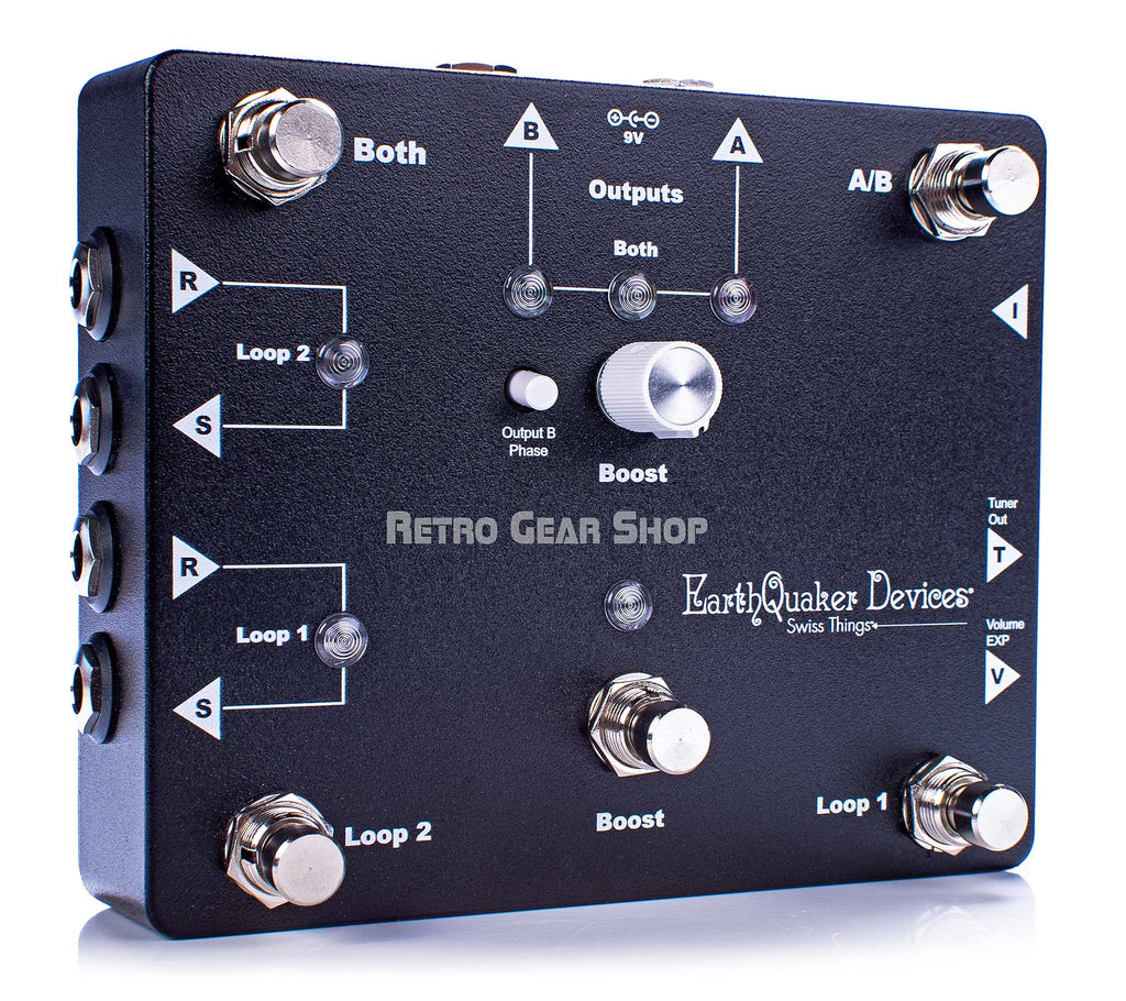 EarthQuaker Devices Swiss Things Looper Boost Effect Pedal