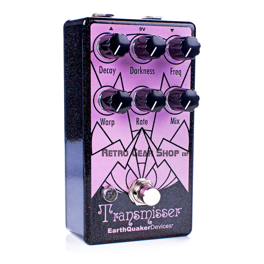 EarthQuaker Devices Transmisser Resonant Reverberator Guitar Effect Pedal Modulation