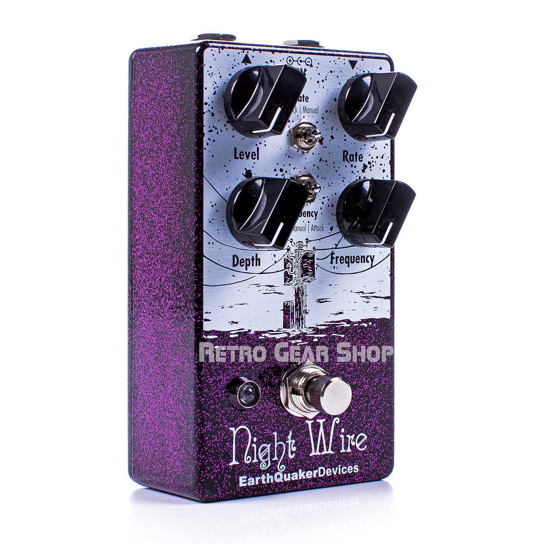 EarthQuaker Devices Night Wire V2 Harmonic Tremolo Guitar Effect Pedal