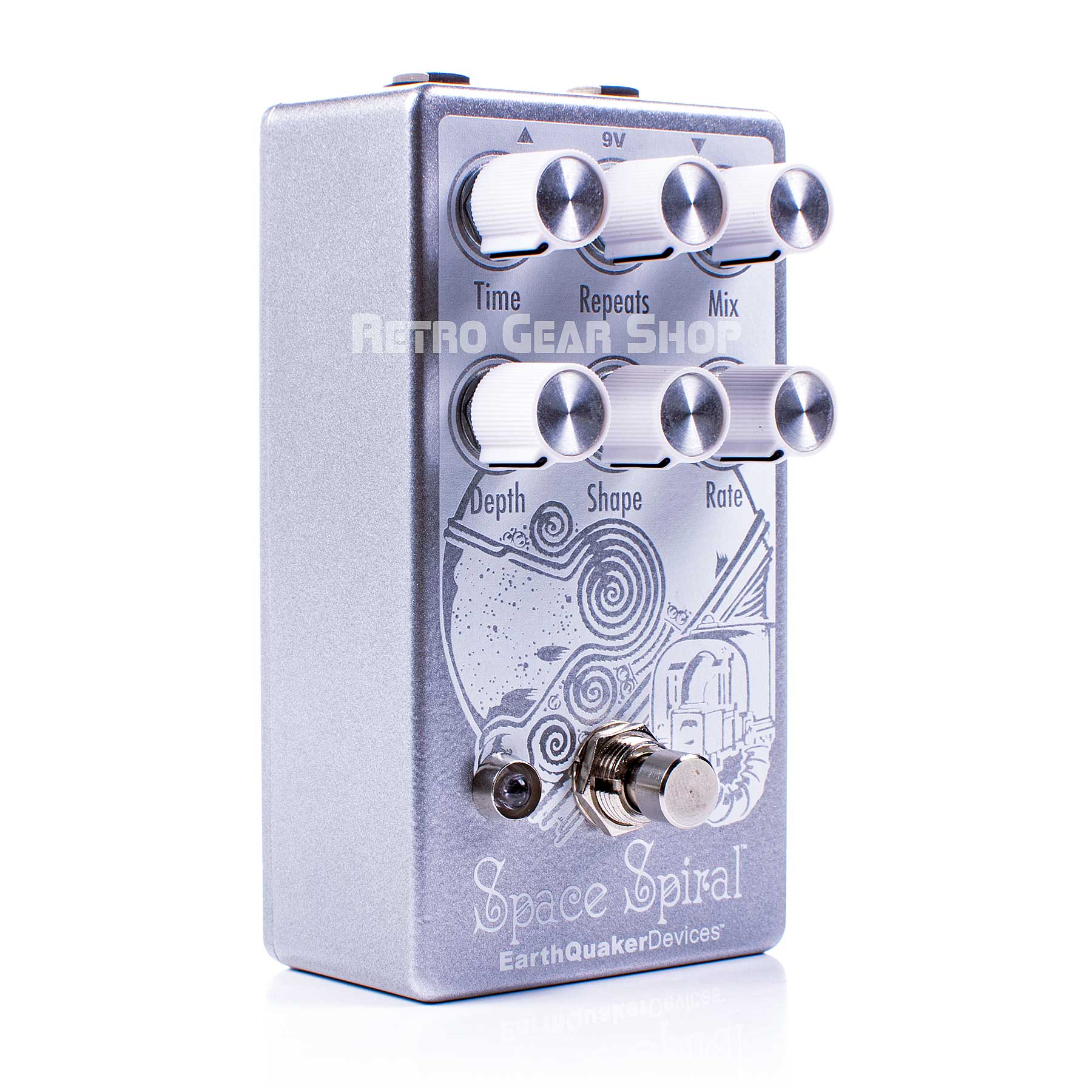 EarthQuaker Devices Space Spiral V2 Modulated Delay Effect Pedal