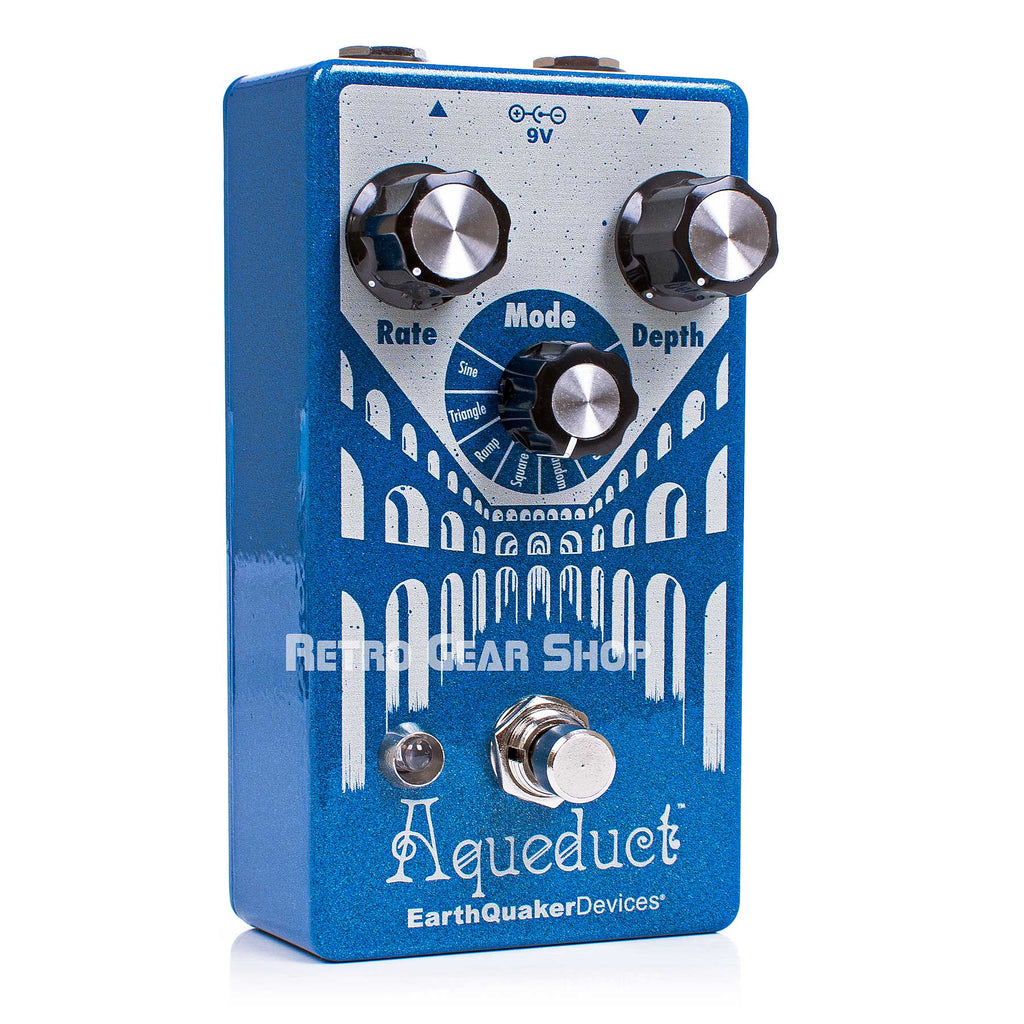 EarthQuaker Devices Aqueduct Vibrato Guitar Effect Pedal