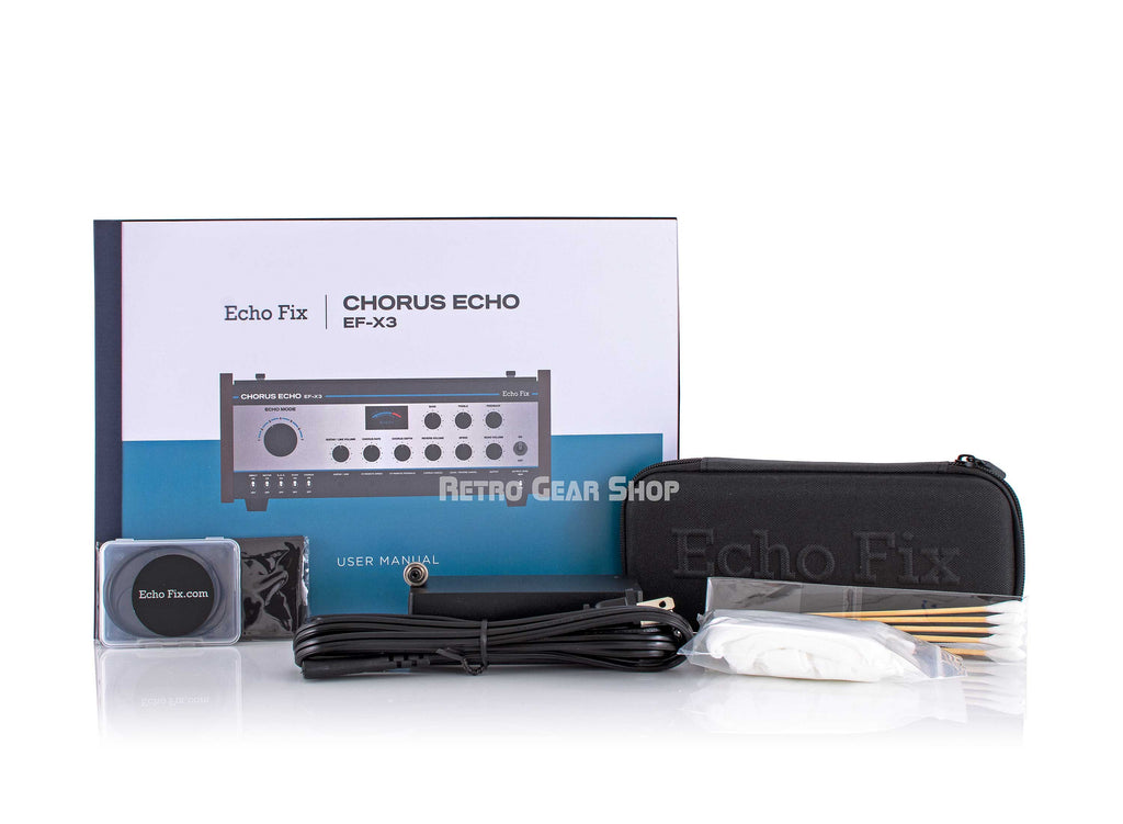 Echo Fix EF-X3 Table Top Manual Extras