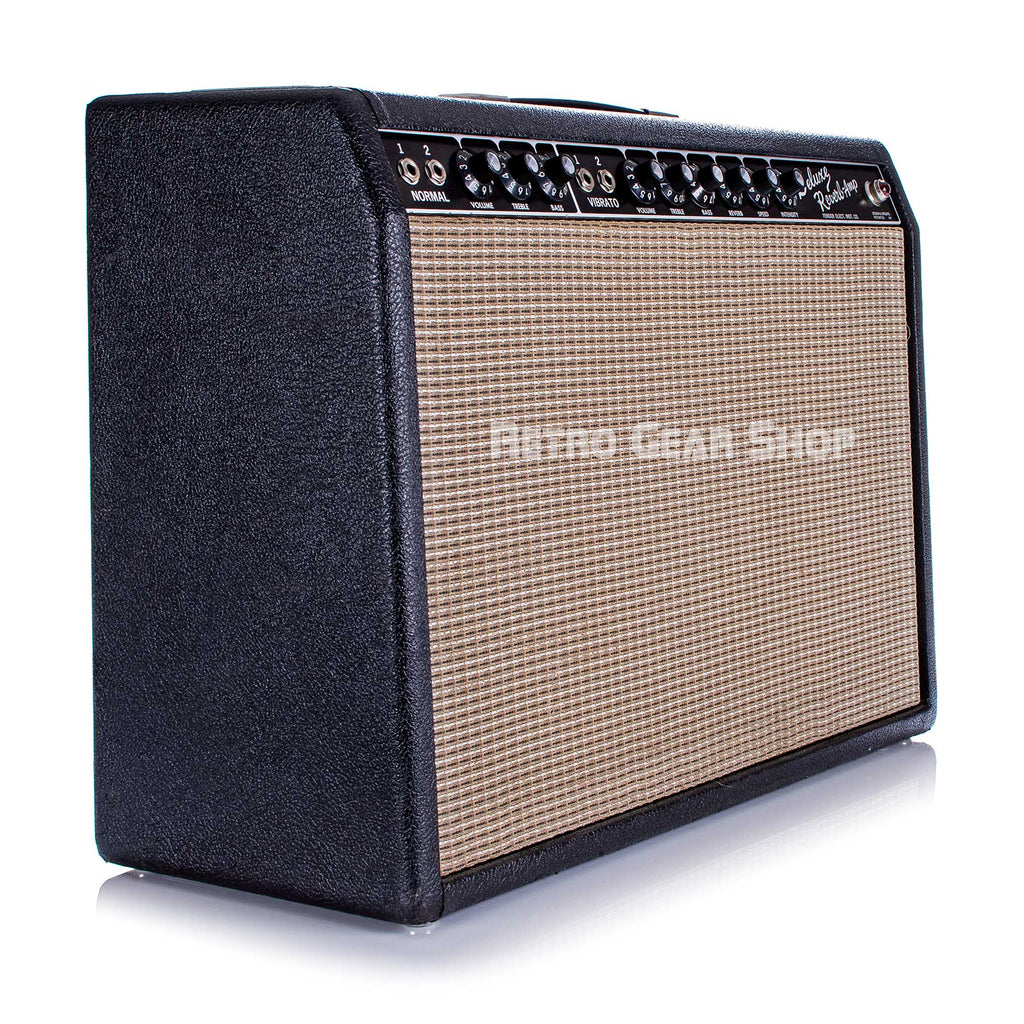 Fender Deluxe Reverb Amp 1963 Blackface Rare Vintage Tube Amplifier