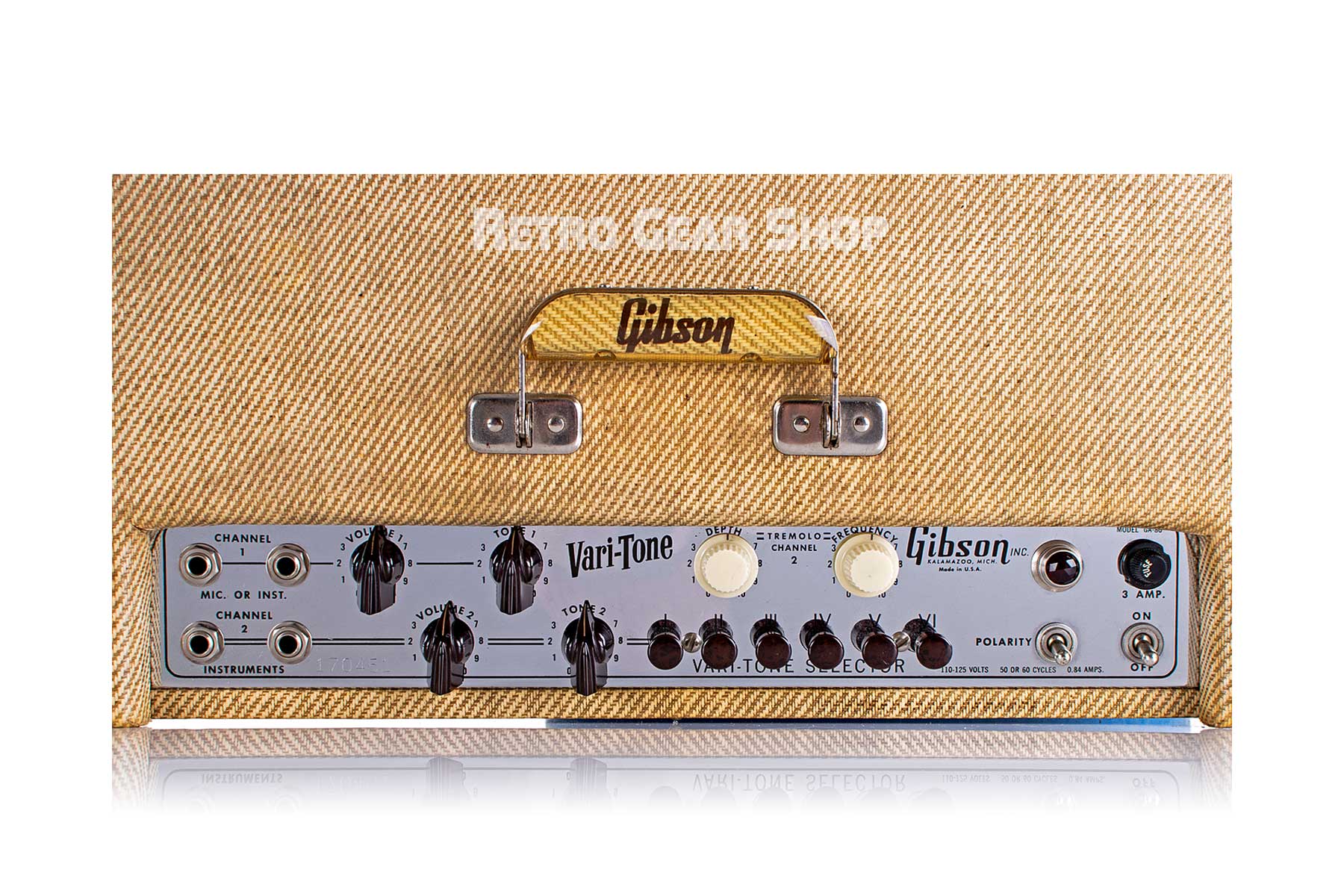 Gibson GA-80T Vari-Tone Controls