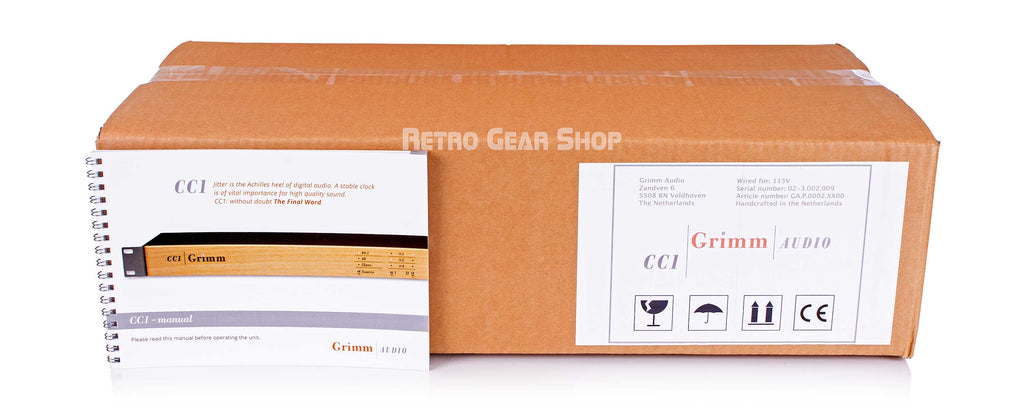 Grimm Audio CC1 V2 Box Manual
