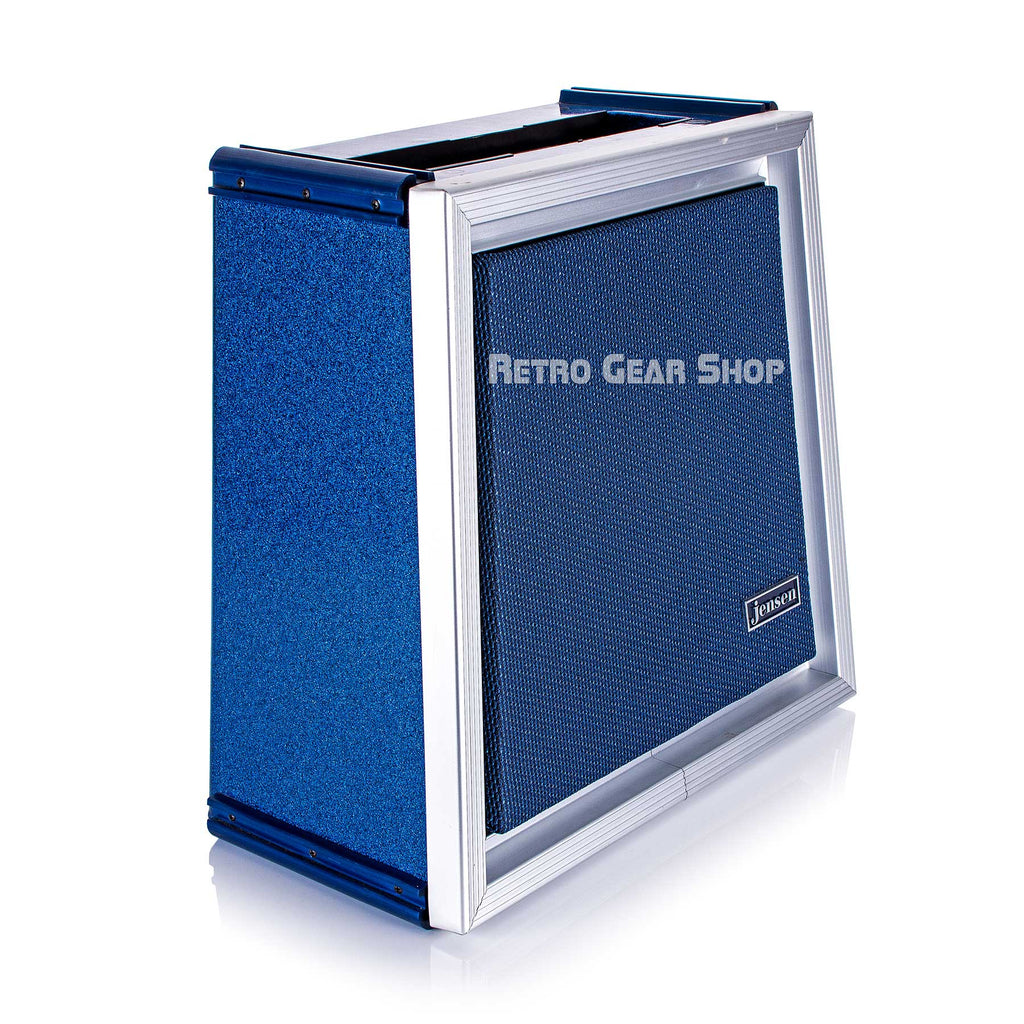 Jensen C12N Vintage Custom 1x12 Cabinet Blue Sparkle