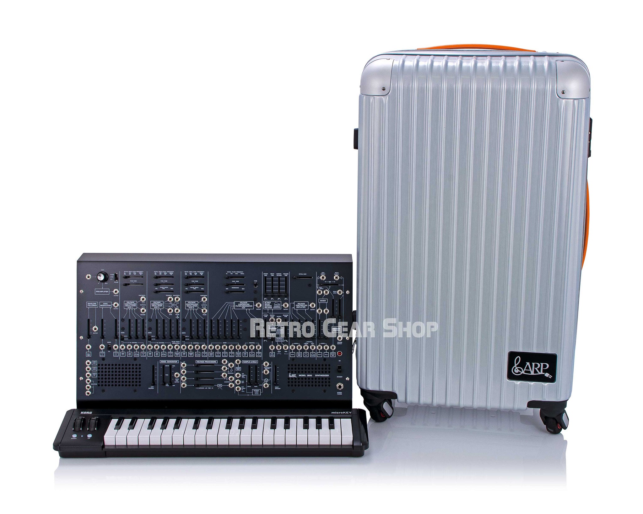 Korg ARP 2600M LTD Semi-Modular Synthesizer Limited Edition Synth Microkey2 37 Keyboard Suitcase