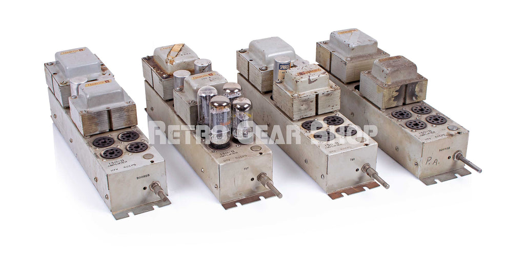 Langevin 130B 6V6 Tube Amplifier Set Serviced Vintage Rare Preamp