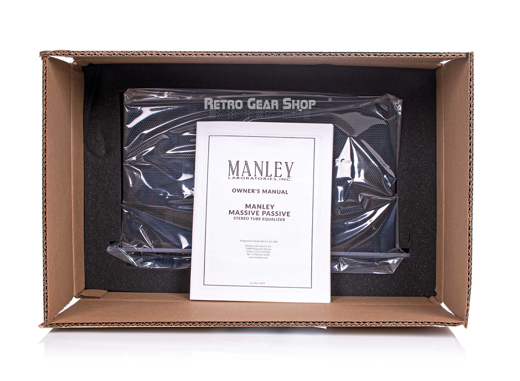 Manley Massive Passive Box Manual