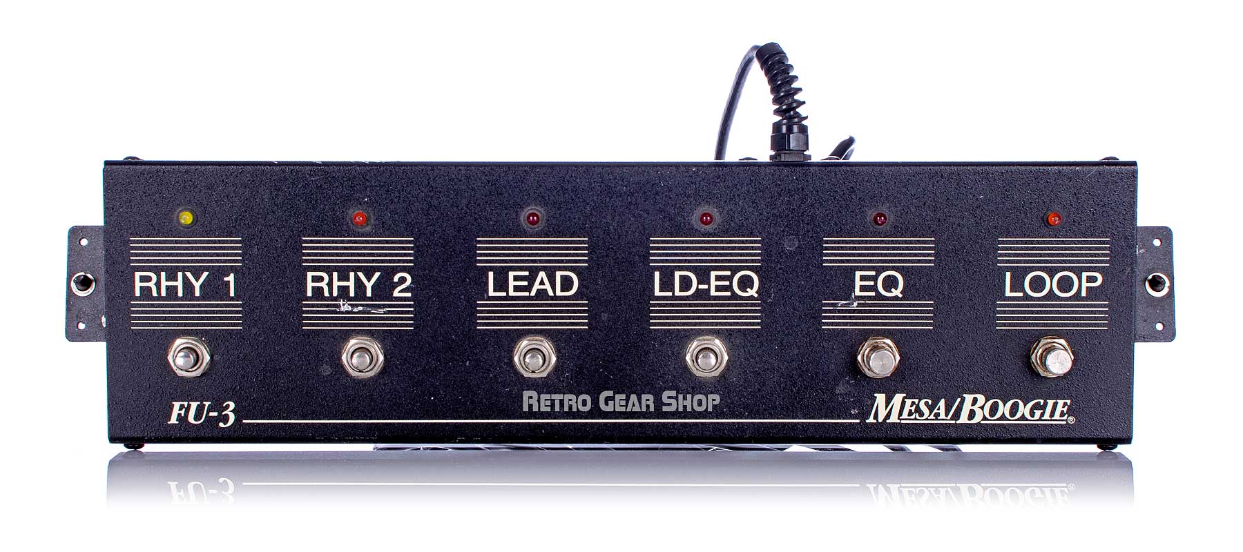 Mesa Boogie Quad Preamp with FU-3 Footswitch Rare Vintage