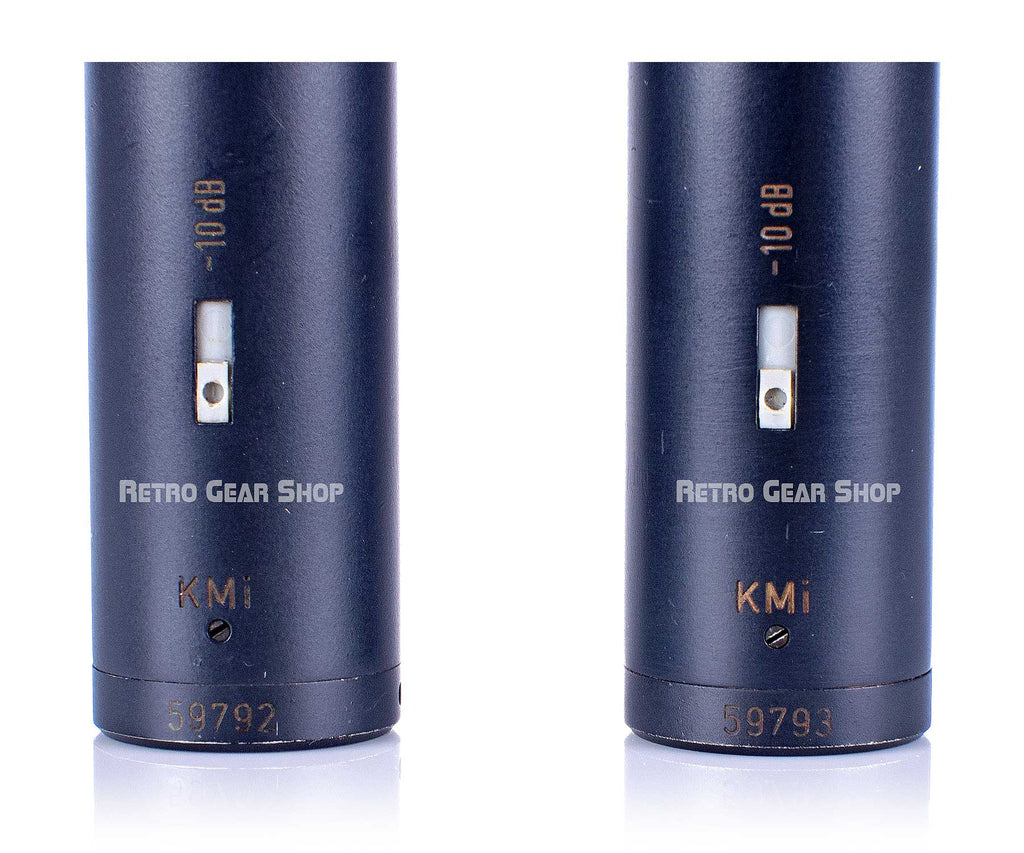 Neumann KM 84i Stereo Pair Serial Numbers