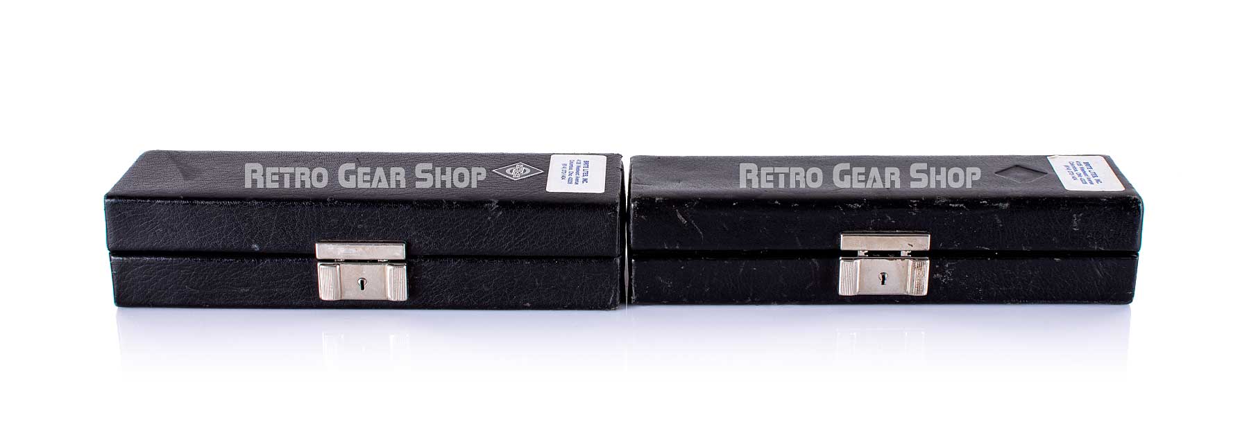 Neumann KM84i Stereo Pair Vintage Cases