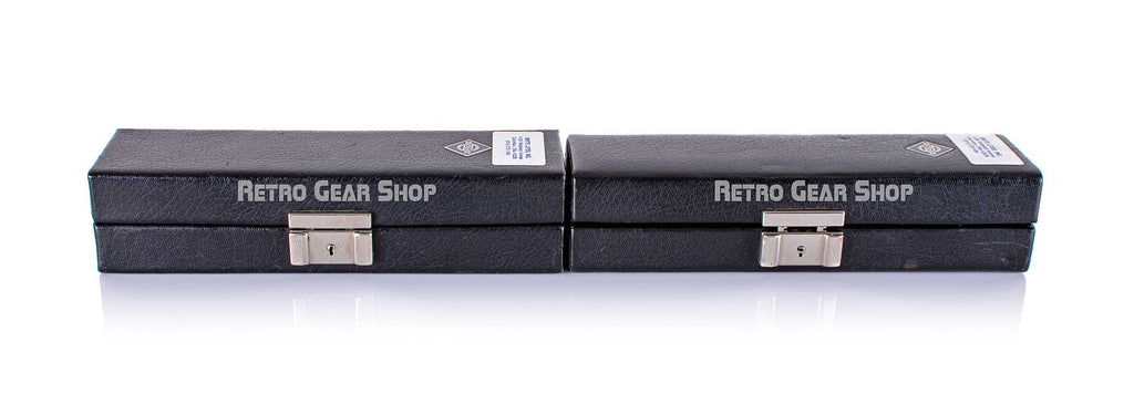 Neumann KM84i Vintage Stereo Pair Mic Cases