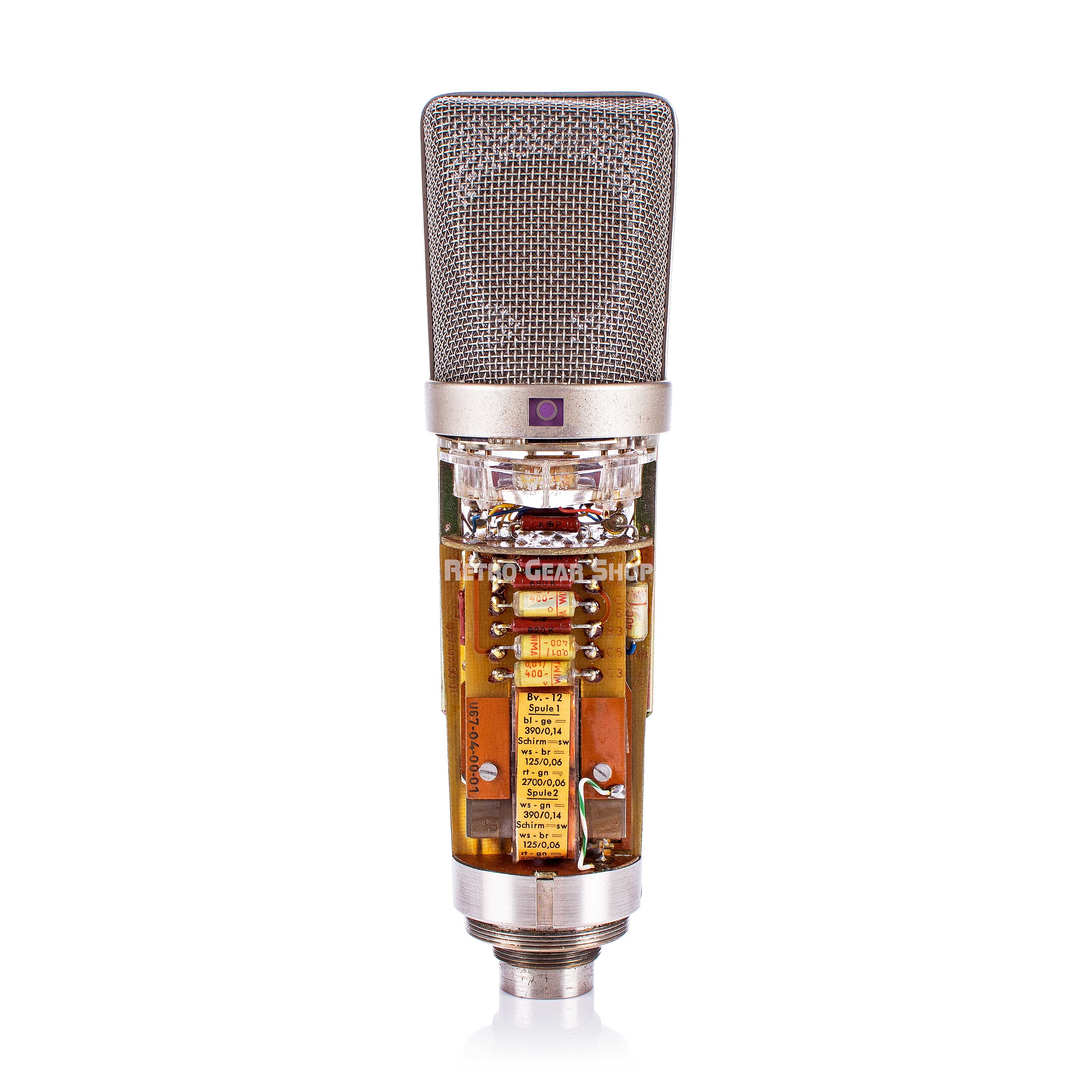 Neumann U67 Tube Condenser Microphone Vintage Rare– Retro Gear Shop