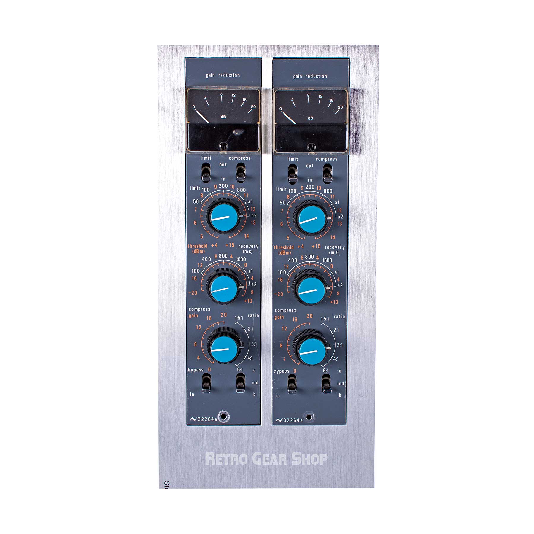 Neve 32264a Stereo Pair Compressor Limiter Front