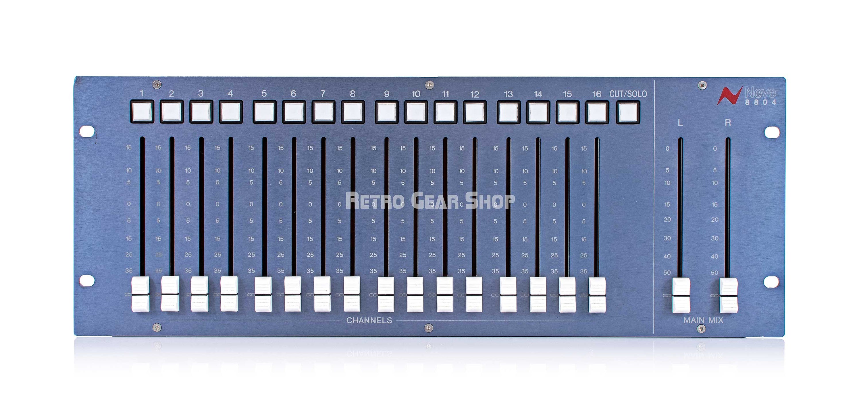 Neve Console Fader Module Neve 8816 16-Channel Analog Summing Mixer 8804 Fader Module Set– Retro ...