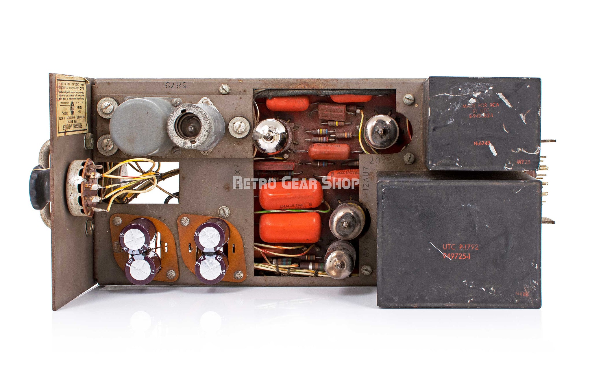 Program Amplifier RCA BA-23A Program Amplifier Mic Preamp Set Serviced Vintage Rare ...