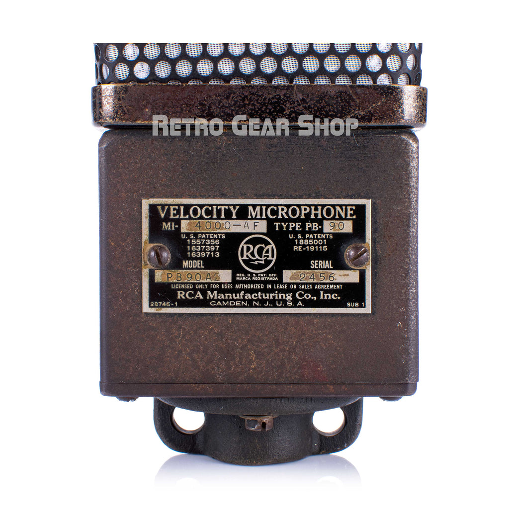 RCA PB-90 Serial