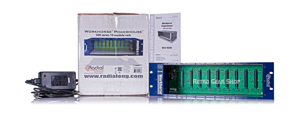 Radial Workhorse Powerhouse 10-Slot Box Power Supply User Guide