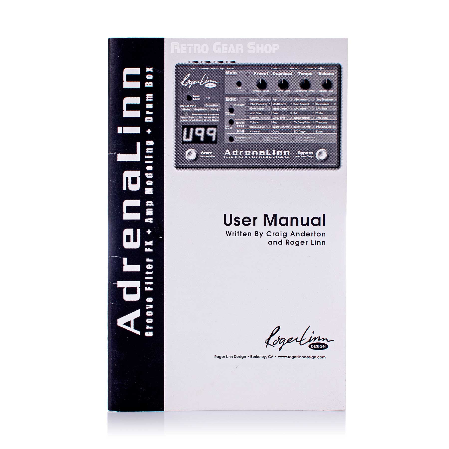 Roger Linn Adrenalinn Multi Effects Unit Minty– Retro Gear Shop