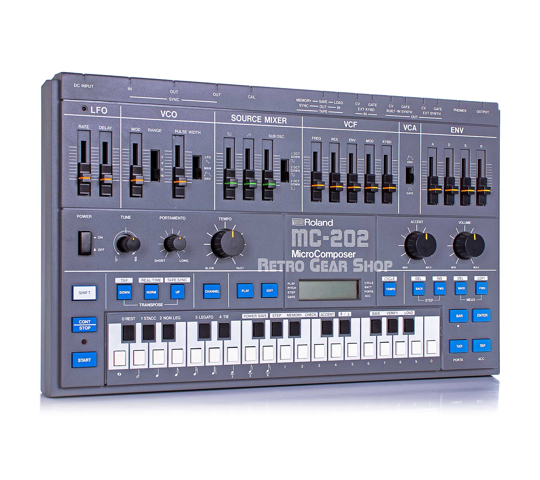 Roland mc-202 Micro computer美品 Roland MC-202 Micro Composer Mint Rare Vintage Analog