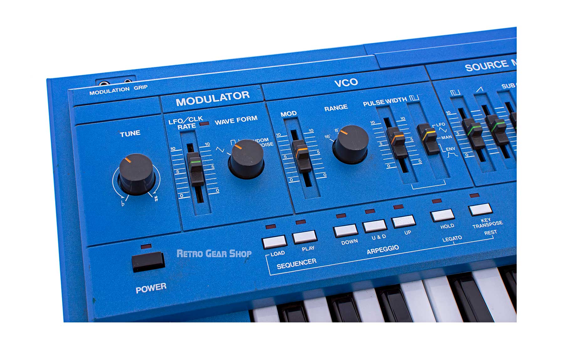 Roland SH-101 Blue Vintage Monophonic Synth