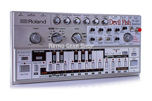 Roland TB-303 Bass Line Devilfish Upgrades Rare Analog Synthesizer