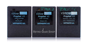 Sequential Circuits Prophet VS Cartridges
