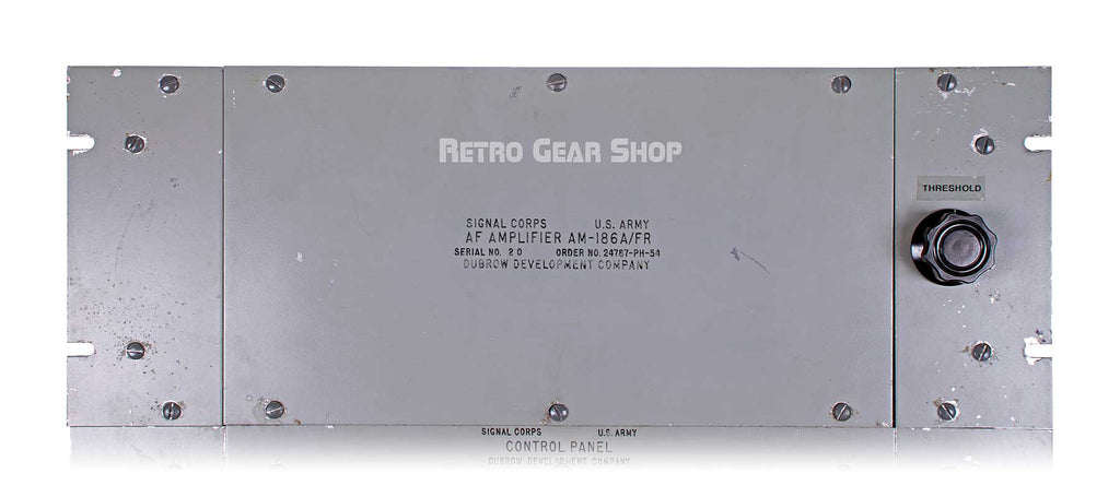 Signal Corps AF Amplifier AM-186A/FR Top Front