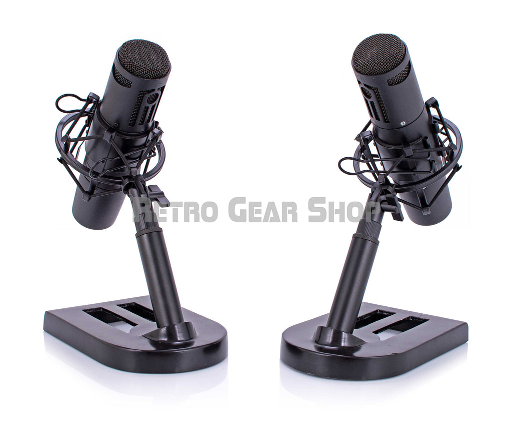 Silvia Classics SC-5C Black Ribbon Microphone