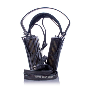 Stax SR Lamda Professional Headphones Rare Vintage Semi-panoramic Sound Electrostatic Earspeaker #3