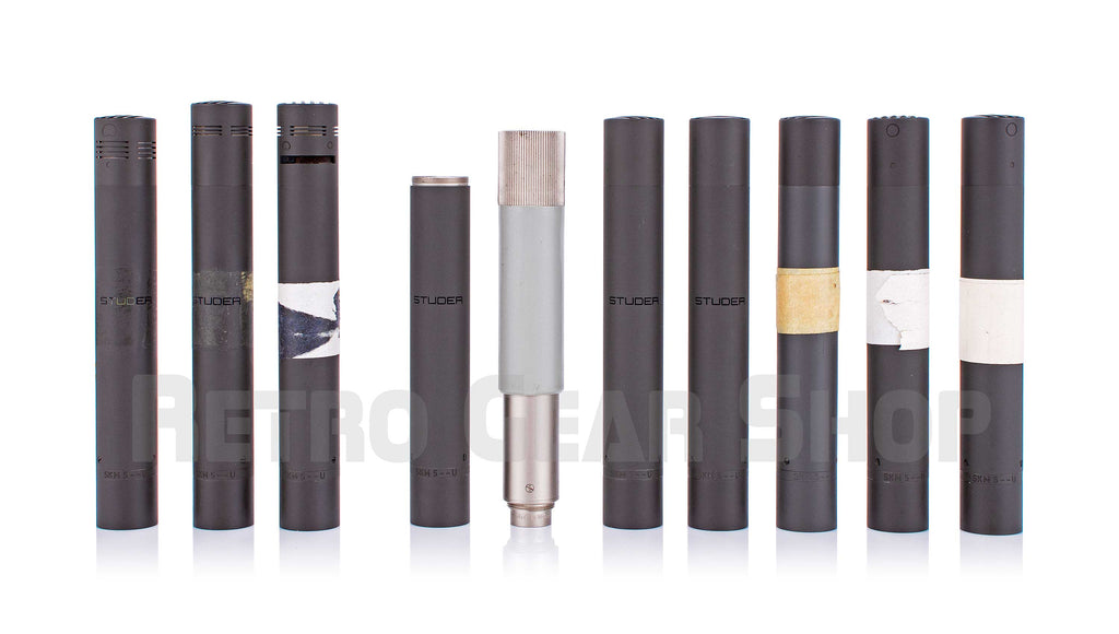 Studer SKM5--U Switchable Cardioid Omni Microphones Schoeps CMC-5 Vintage Rare
