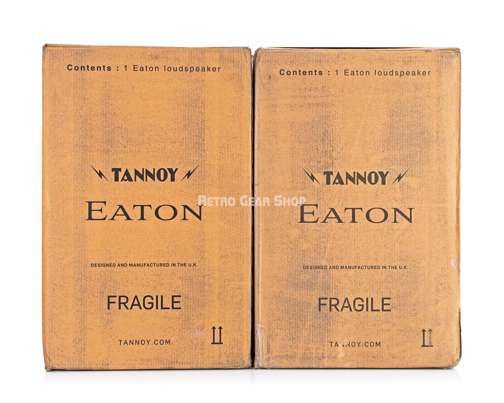 Tannoy Eaton Loudspeaker Pair Boxes