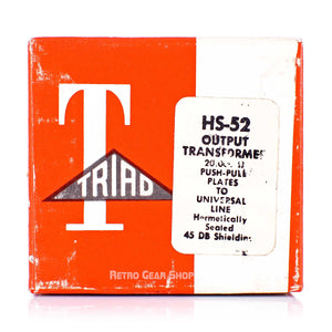 Triad HS-52 Output Transformer Original Box