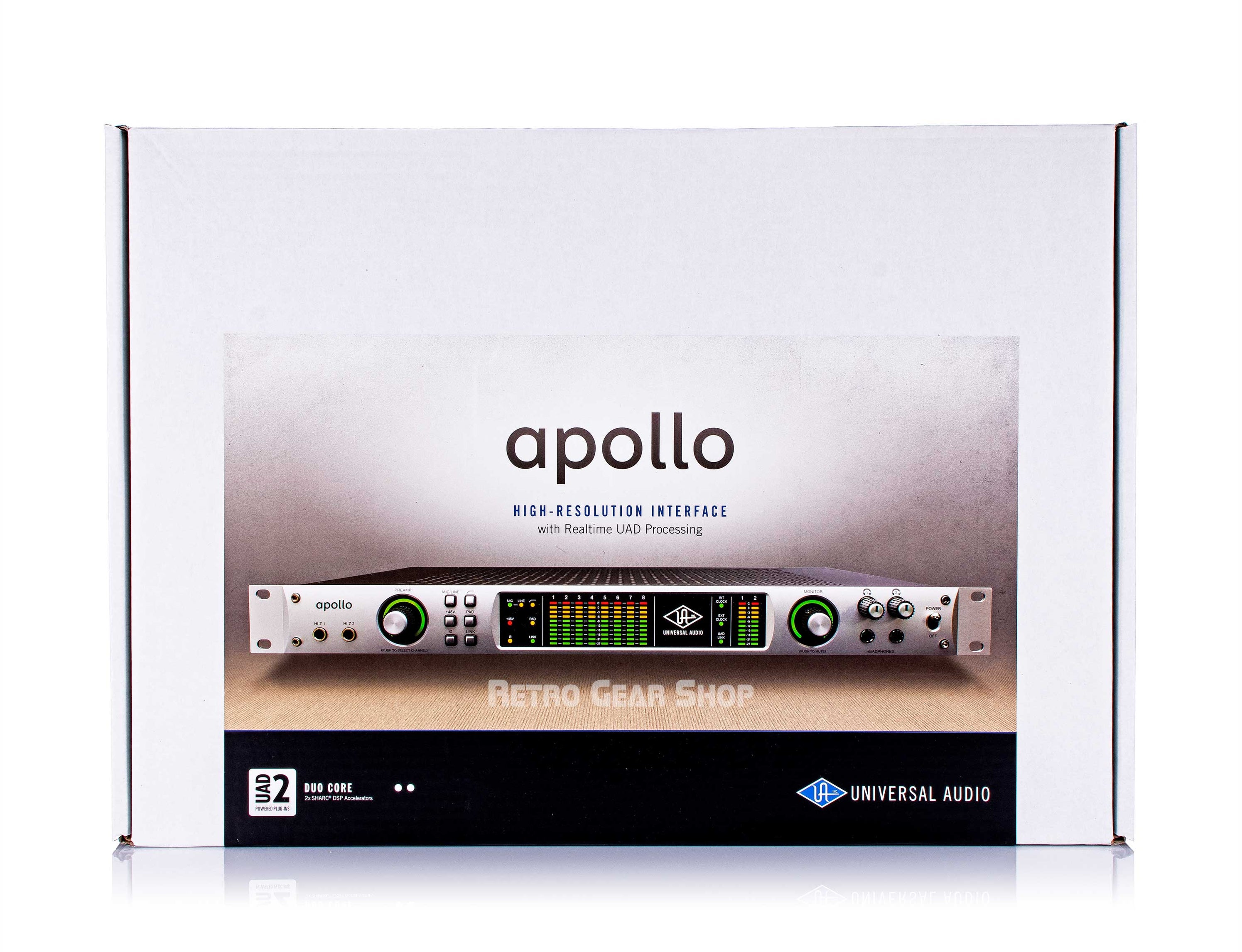 Universal Audio Apollo Firewire Duo Audio Interface Converter UAD 2 ...
