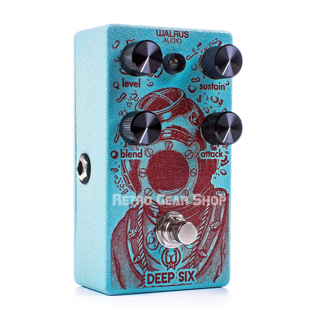 Walrus Audio Deep Six Compressor Sustain Effect Pedal