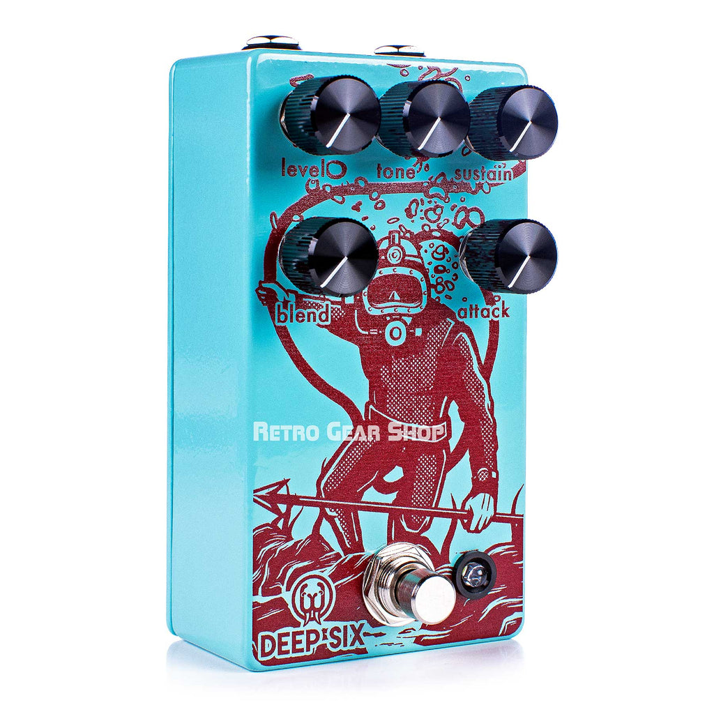 Walrus Audio Deep Six V3 Compressor Guitar Effect Pedal