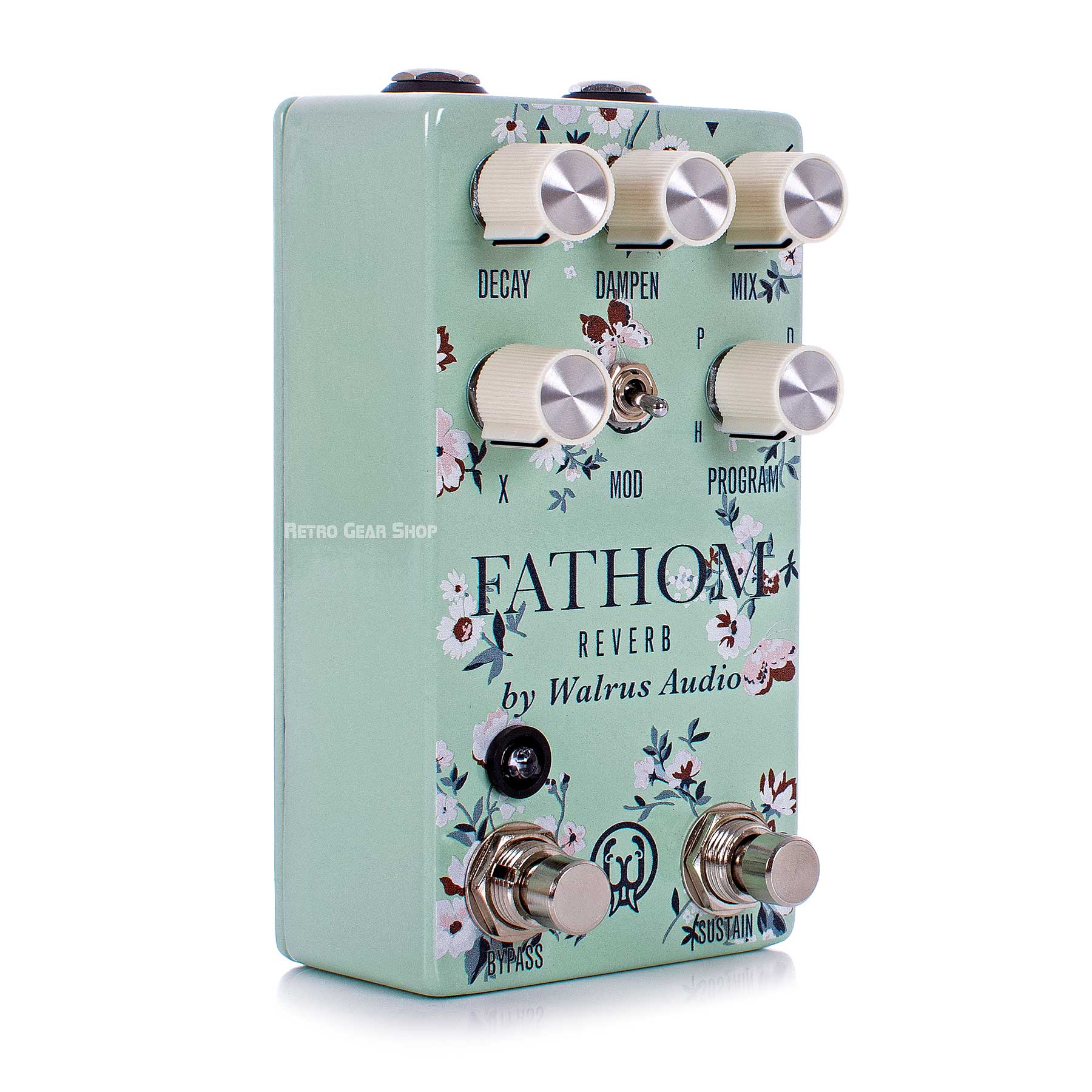 Walrus Audio Fathom Floral Limited Edition Multi-Function Reverb Guitar Effect Pedal