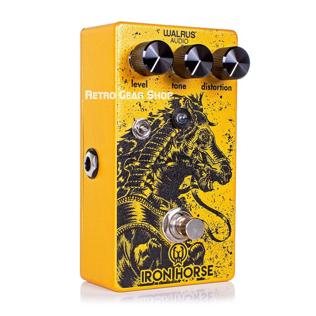 Walrus Audio Iron Horse V2 LM308 Distortion Guitar Effect Pedal