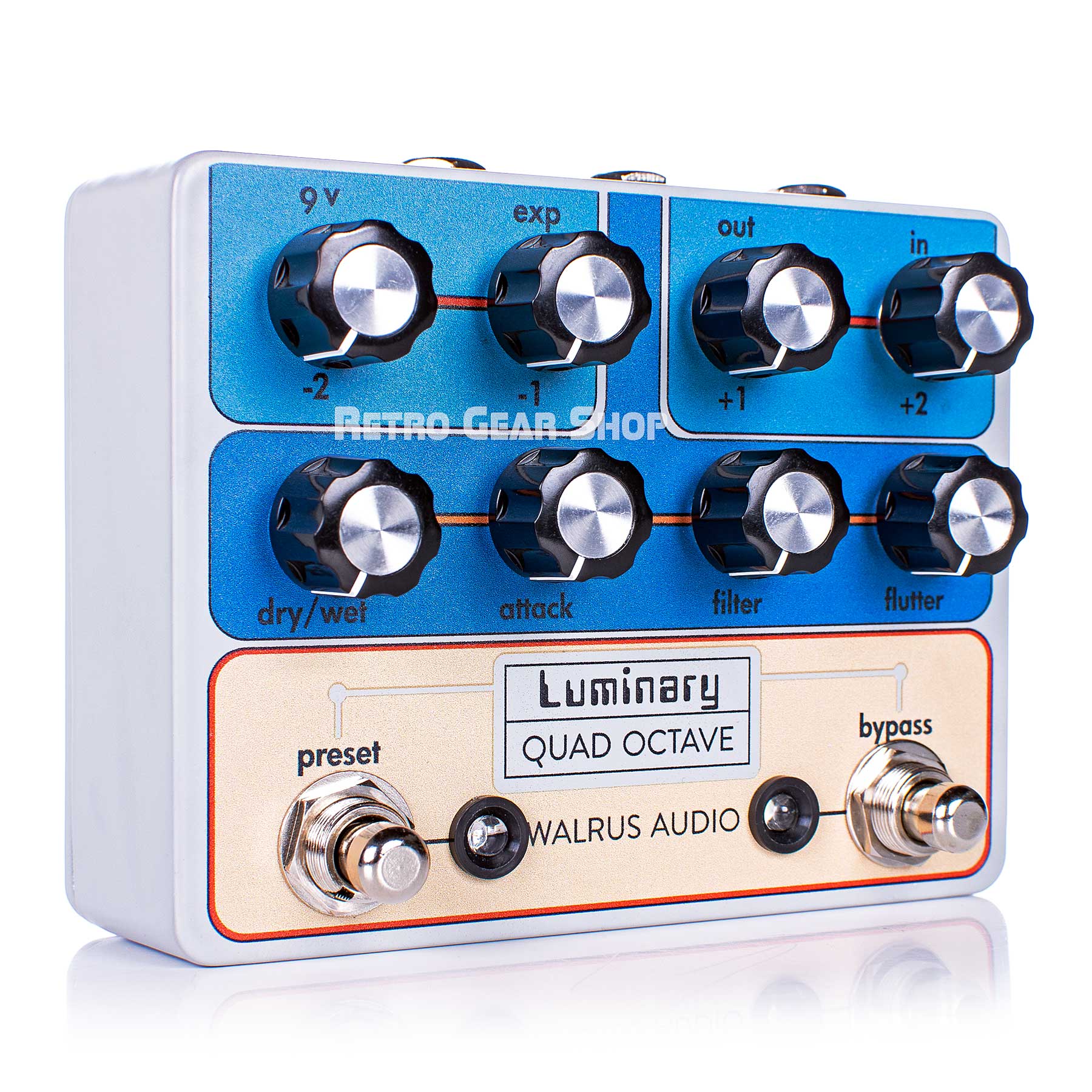Walrus Audio Luminary V2 Quad Octave Generator Custom Retro Limited Edition Guitar Effect Pedal