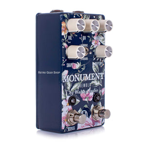 Walrus Audio Monument V2 Limited Edition Floral Series Harmonic Tap Tremolo Guitar Effect Pedal